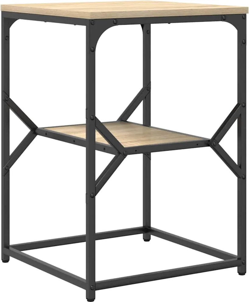 vidaXL Masă laterală Stejar Sonoma 41 x 40 x 60 cm