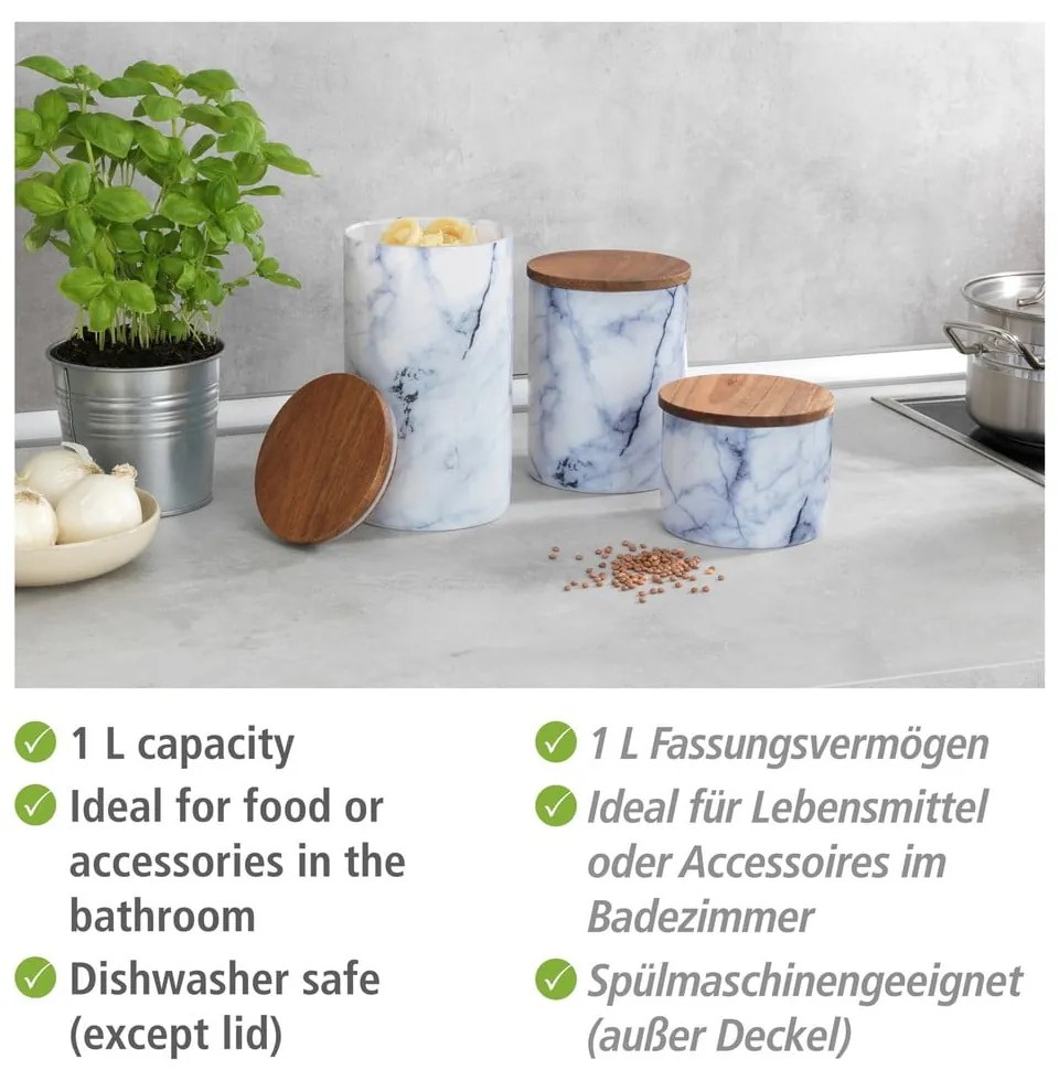 Recipient de alimente din sticlă Mio – Wenko