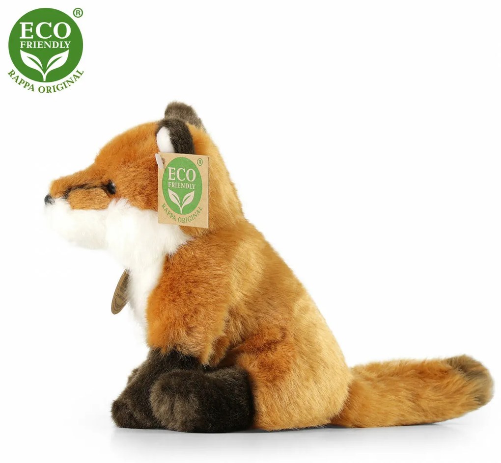 Rappa Plush vulpe ședinței, 18 cm ECO-FRIENDLY