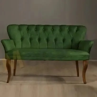 Canapea 2 persoane verde Homs textil