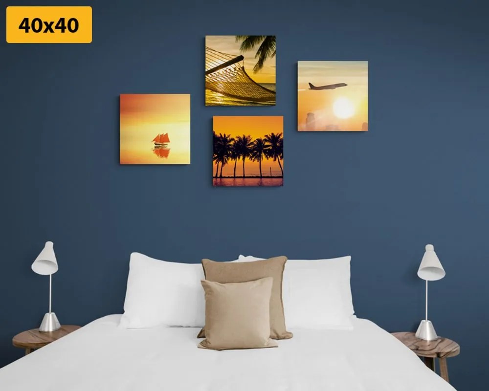 Set tablouri farmecul concediului la mare