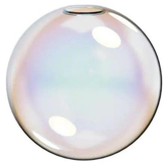 Abajur de rezervă pentru lustră Ideal Lux MAPA d. 20 cm transparent