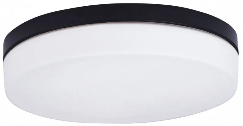 Plafoniera neagra cu protectie IP44 Oda C0194 MX