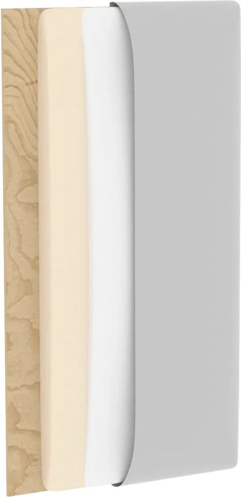 Panou lemn masiv tapițat Upholstered panel Quadratta 60x20 - Monolith 84