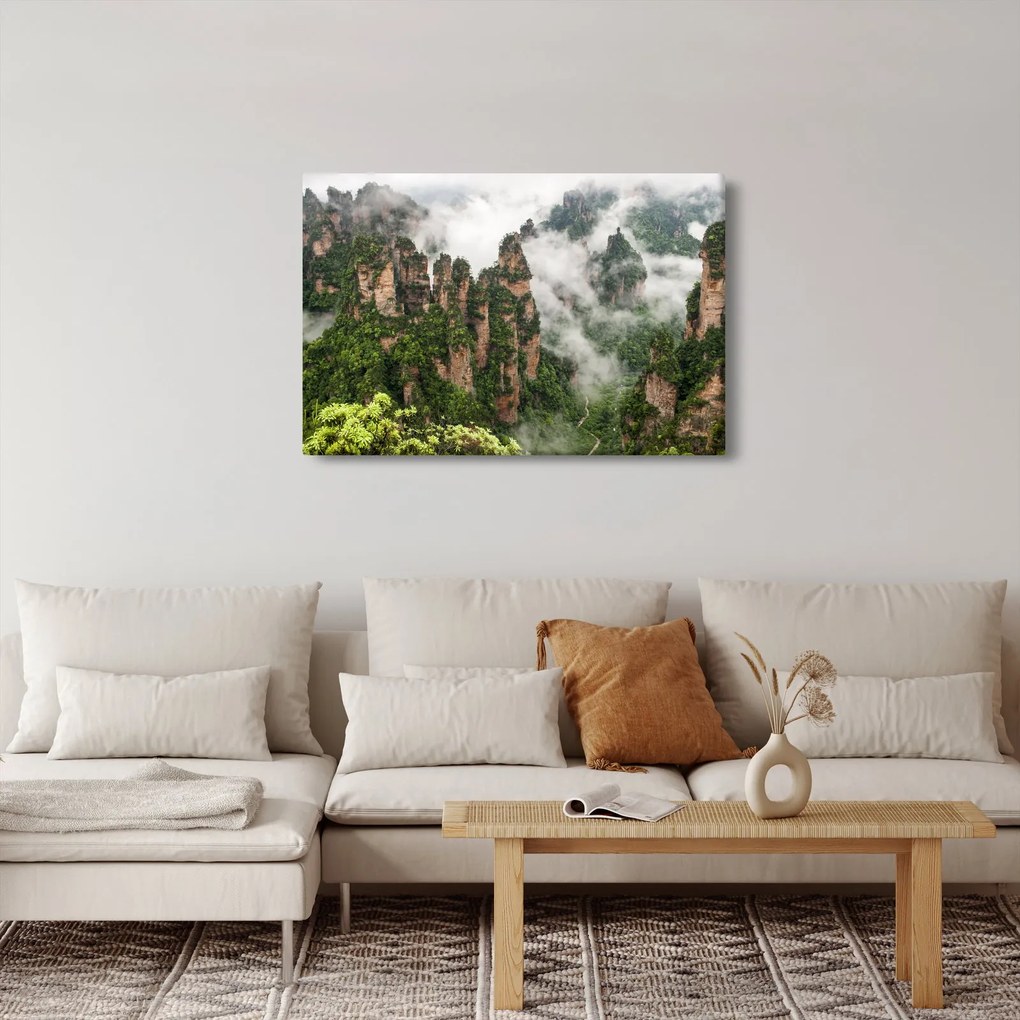 Tablou - Parcul Național Zhangjiajie, China (90x60 cm)