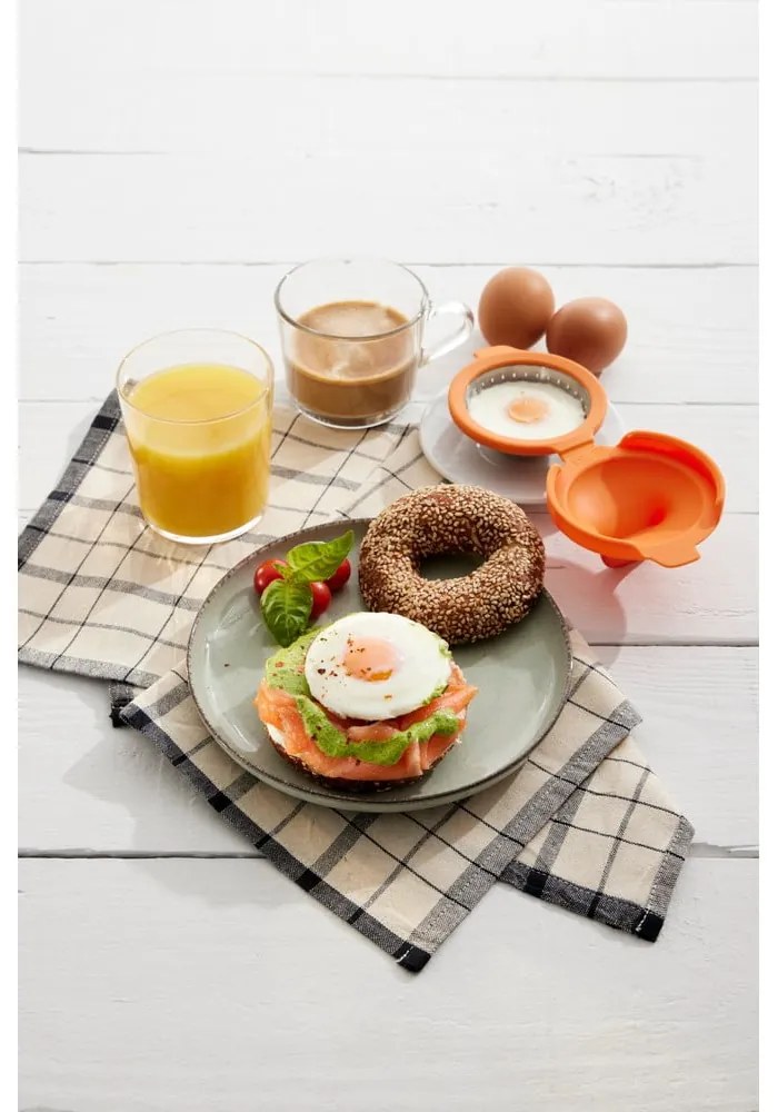 Forme pentru ouă poșate 2 buc. din silicon Pouched egg cooker – Lékué