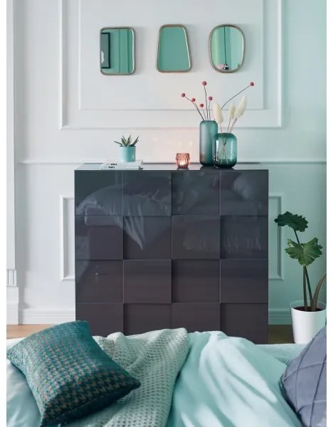 Comodă SERIAN antracit