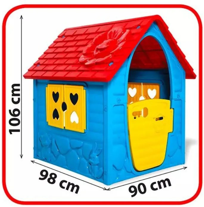 Casuta copii 106x98x90 cm