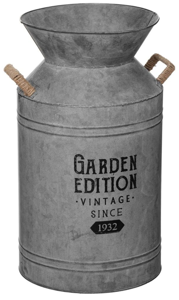 Recipient in stil retro, metal, 48 cm