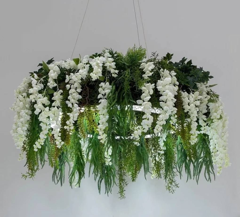 Lustra LED cu telecomanda Garden Wisteria 90