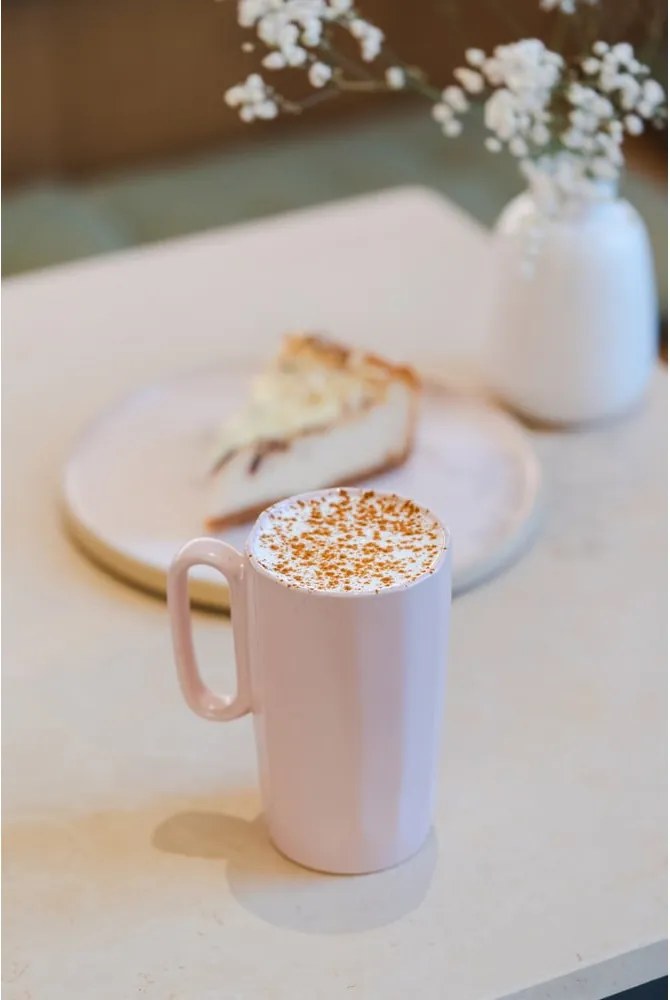 Căni roz 2 buc. din gresie 330 ml Fuori – Vialli Design