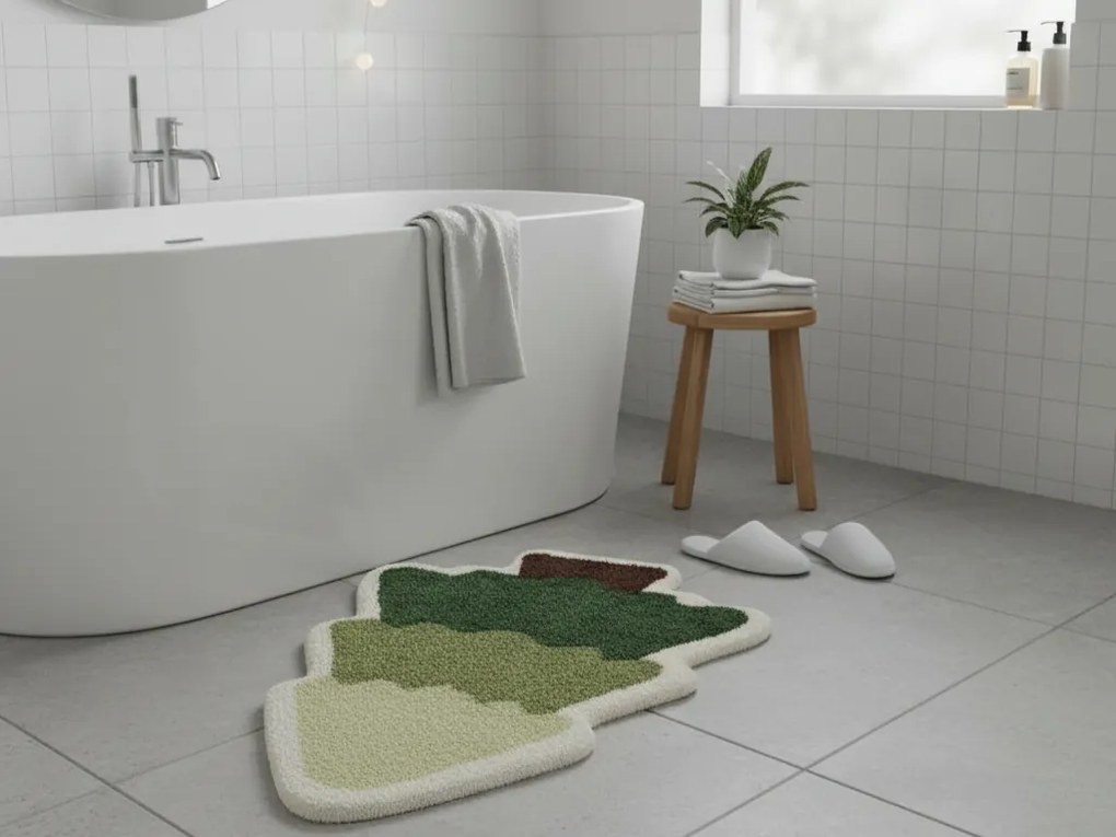 Covoras de Craciun SPRUCE antialunecare 37x57 cm, colorat