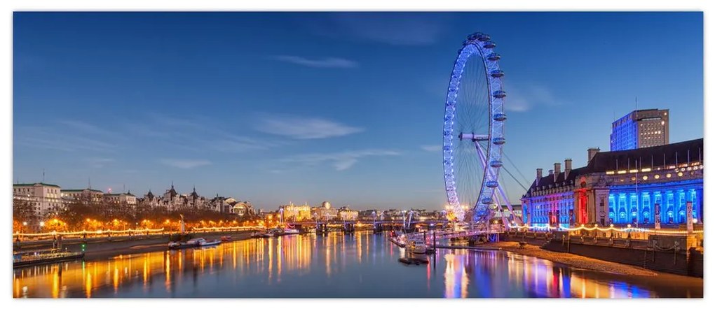 Tablou London Eye (120x50 cm)