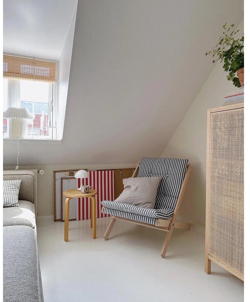 Fotoliu alb/albastru deschis Boogie - Karup Design