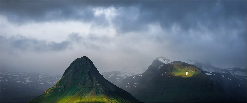 Tablou cu munți (120x50 cm)