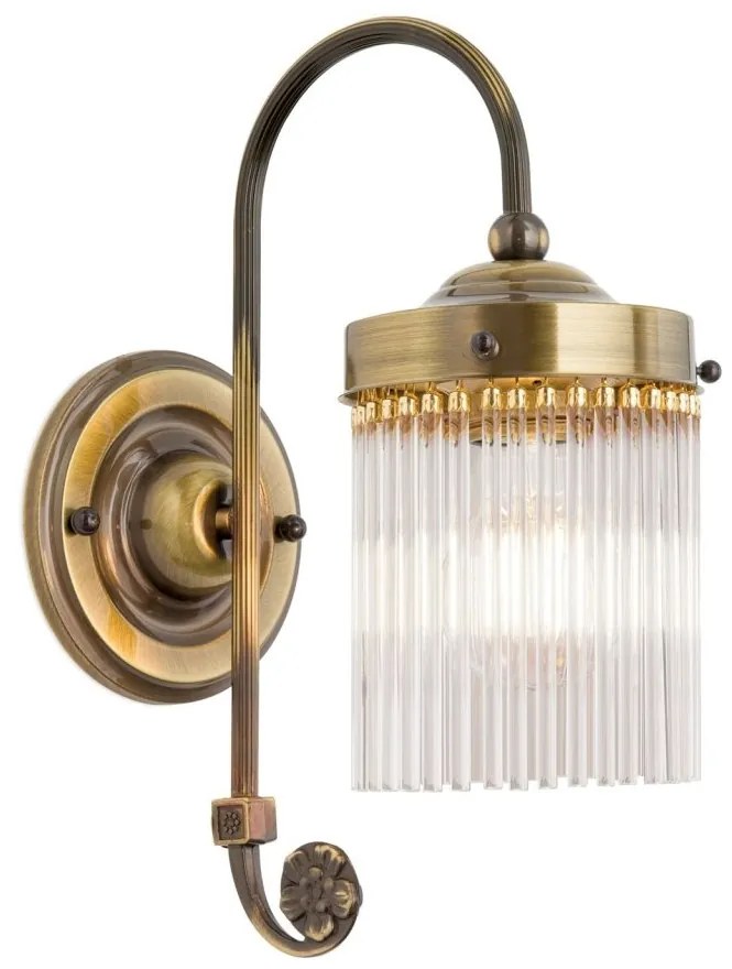 Aplica de perete Art Nouveau STABCHENSERIE, patina