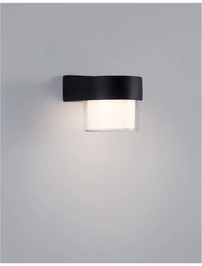 Aplica LED moderna de exterior cu iluminat ambiental IP65 DARF I
