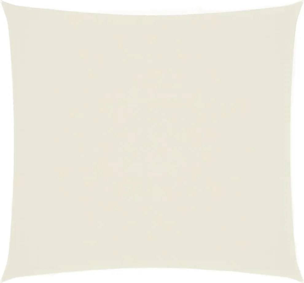 vidaXL Pânză parasolar, crem, 4,5x4,5 m, țesătură oxford, pătrat