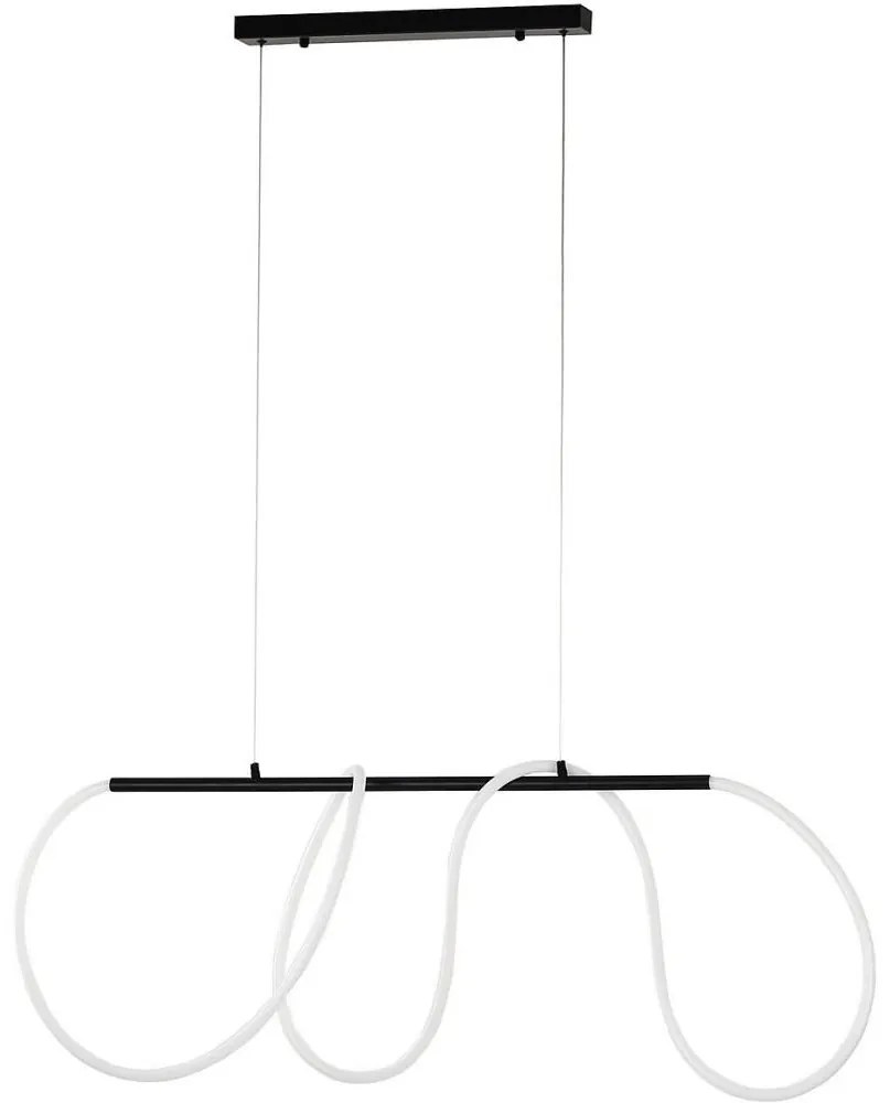 Lustră LED pe cablu FLEXI LED/45W/230V 4000K, negru