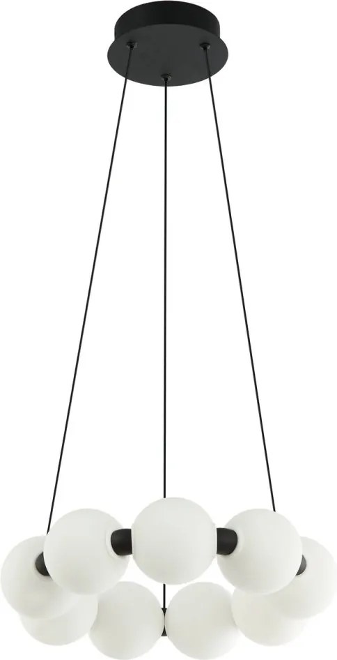 Lustra moderna diametru 40cm PERLA 3-STEP DIMM