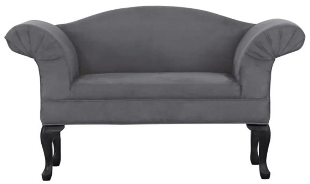 Canapea, gri/negru, FABRICIO