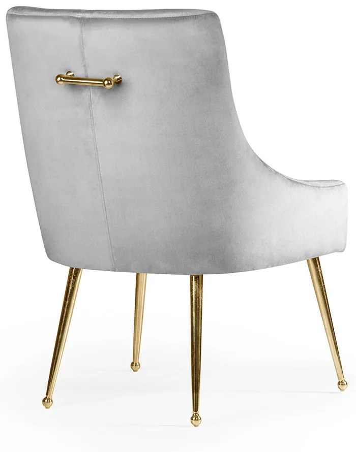 Scaun Sizar gri/gold – H86 cm