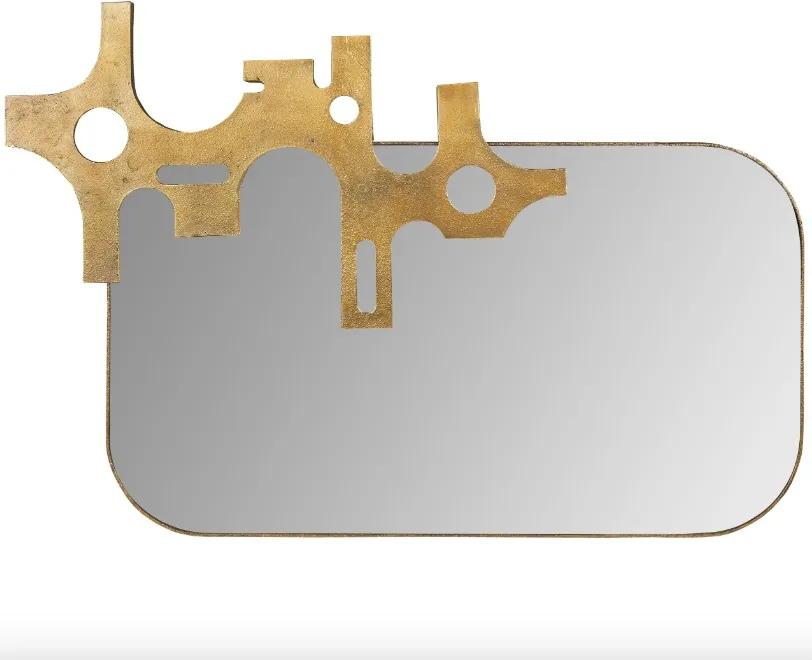 Oglinda dreptunghiulara maro din aluminiu 54x81 cm Savage Mirror Bronze Versmissen