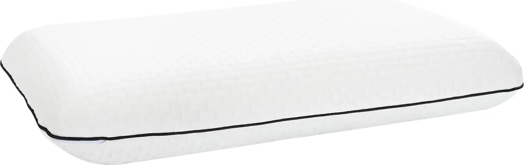 vidaXL Perna de Somn Simplu Alb 30 x 50 x 9 cm Spumă cu Gel