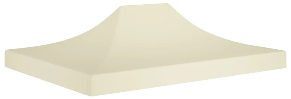 vidaXL Acoperiș pentru cort de petrecere, crem, 4,5 x 3 m, 270 g/m²