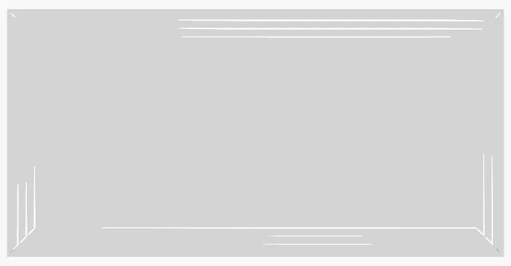Oglinda Moen White 60 x 120 cm