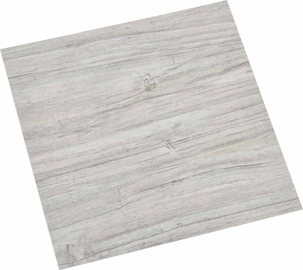 vidaXL Plăci de Pardoseală 55 pcs Gri deschis 5,11 m² PVC