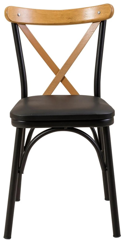 Set mobilier sufragerie Duvasa 21 (negru) (pentru 4 persoane). 1093791