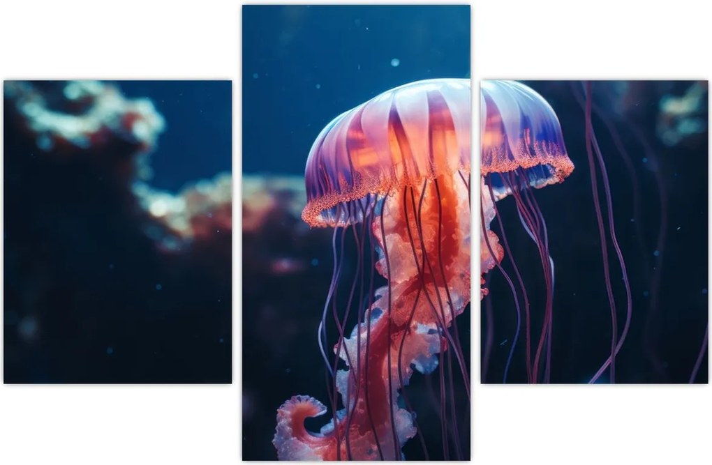 Tablou - Meduză (90x60 cm)