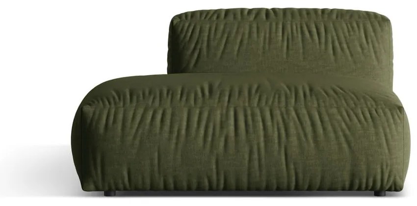 Modul pentru canapea modulară verde (cu colț pe partea stângă ) Martina – Micadoni Home