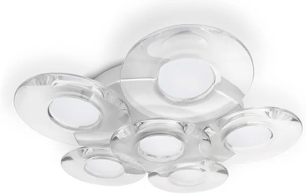 Plafonieră LED Philips 40970/48/16 VAGA 6xHighPower LED/2.5W/230V