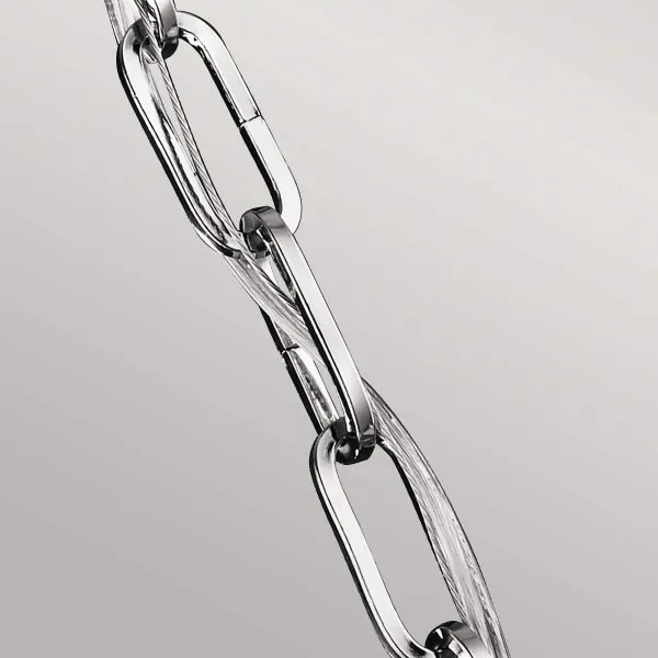 Lustră pe lanț Feiss FE-CORINNE-3P-S CORINNE 3xE14/60W/230V