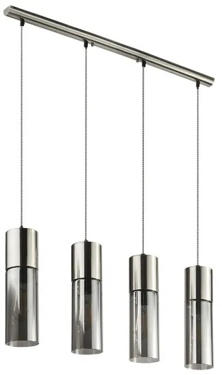 Globo 21000-4HN - Lustră pe cablu ANNIKA 4xE27/25W/230V