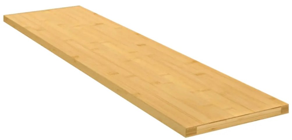 vidaXL Raft de perete, 80x20x1,5 cm, bambus