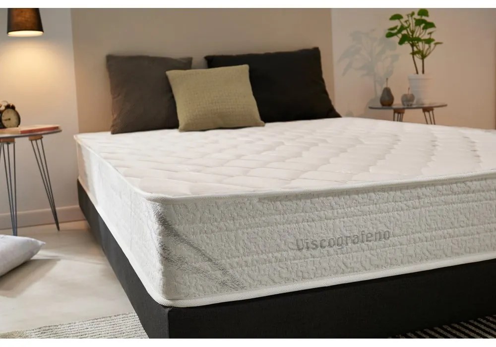 Saltea mediu-fermă/extra dură din spumă reversibilă 140x200 cm Relaxium – Moonia