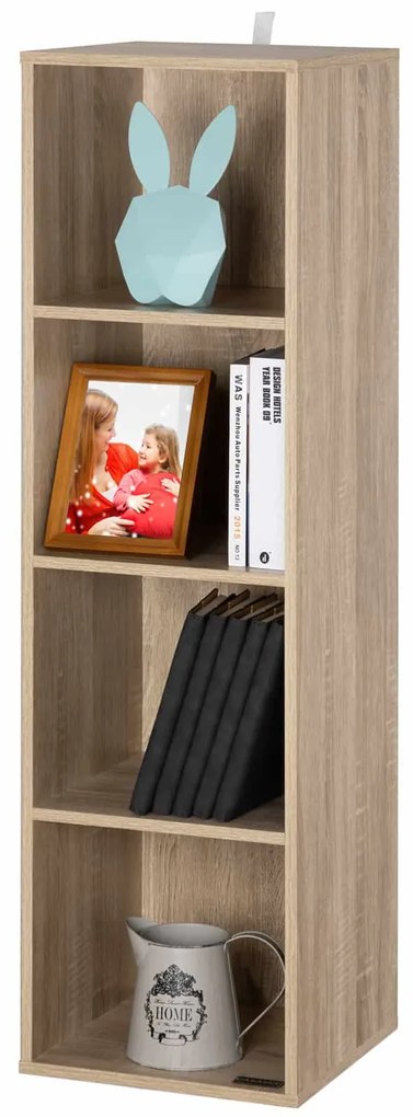 Deuba Bibliotecă Skylar 106x30x30cm - naturală