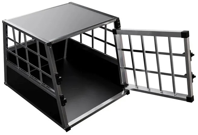 Juskys Lada din aluminiu pentru caini M