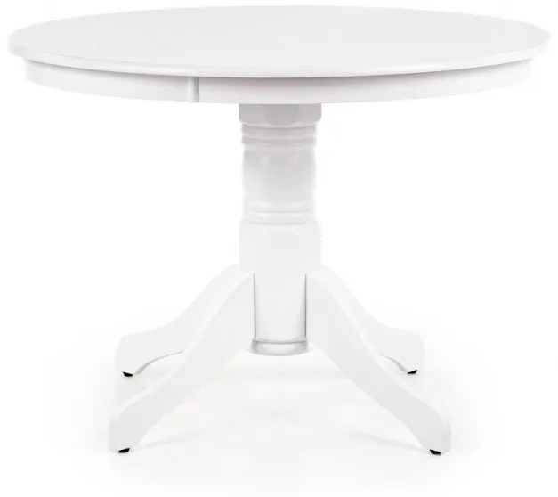 Set masa rotunda Gloster ø106 cm + 3 scaune Barkley alb