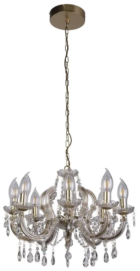 Candelabru, Lustra cu 8 brate cu protectie IP65 Utah