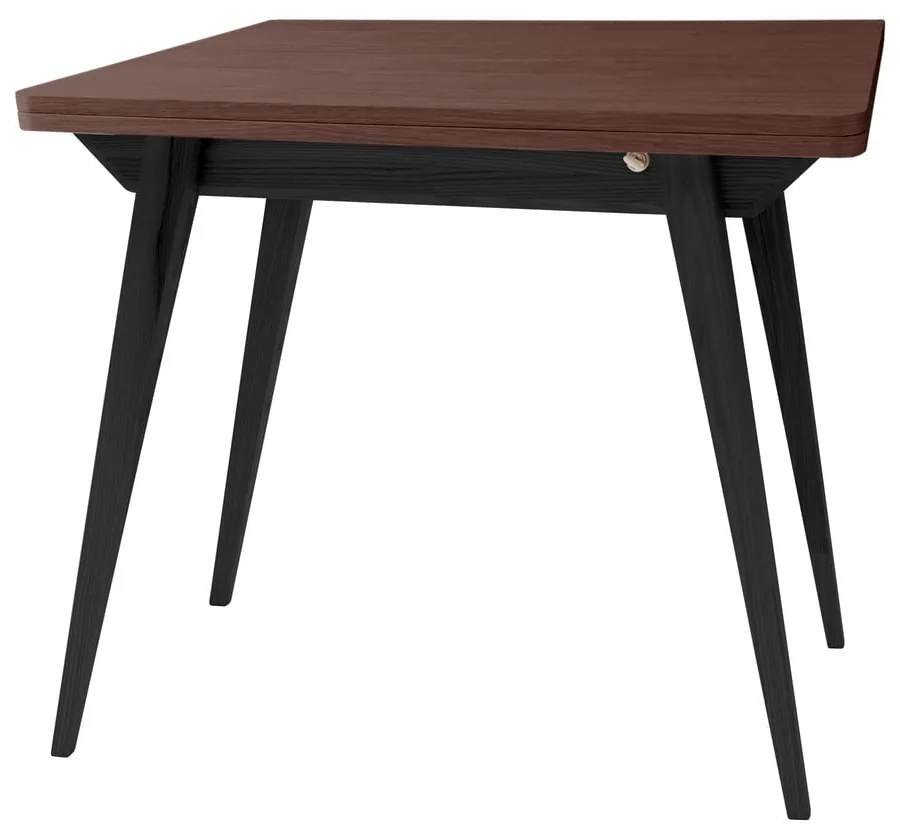 Masă de dining extensibilă cu blat cu aspect de lemn de frasin 65x90 cm Envelope – Ragaba