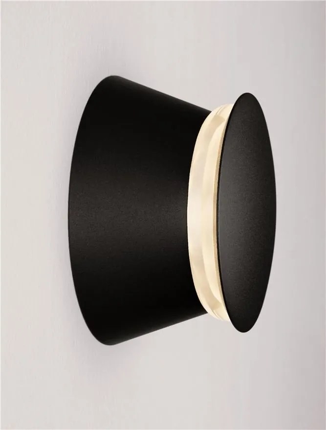 Aplica perete exterior, Protectie IP65, RAY negru