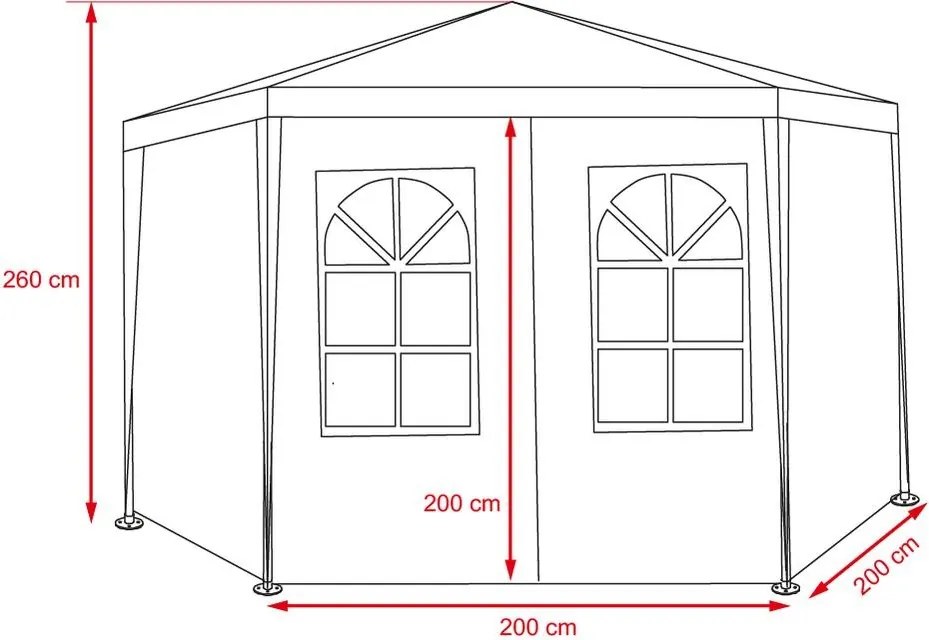 Cort de grădină pentru petreceri – Foișor MARION
