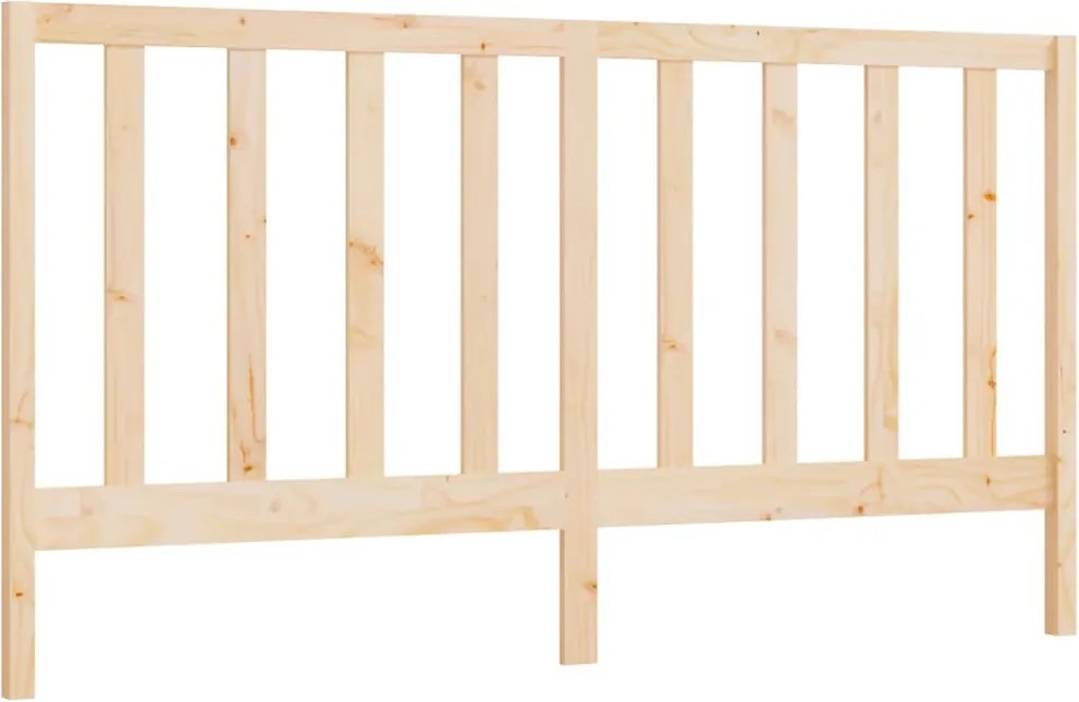 vidaXL Tăblie de pat, 206x4x100 cm, lemn masiv de pin