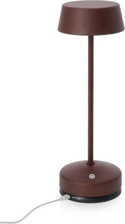 Corp de iluminat pentru exterior LED de masă cu intensitate reglabilă/cu încărcător wireless cu USB ø 11 cm Esprit – Bizzotto