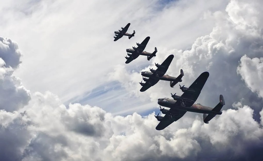 Fototapet - Avioane (254x184 cm)