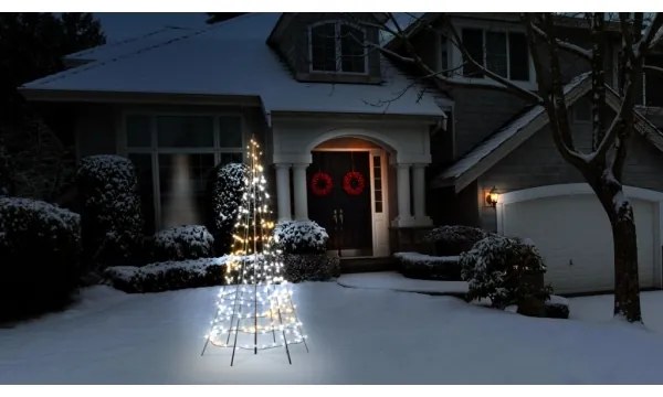 Twinkly TWP300SPP-BEU LED RGBW brad de Crăciun exterior 300 LED 2m IP44 Wi-Fi